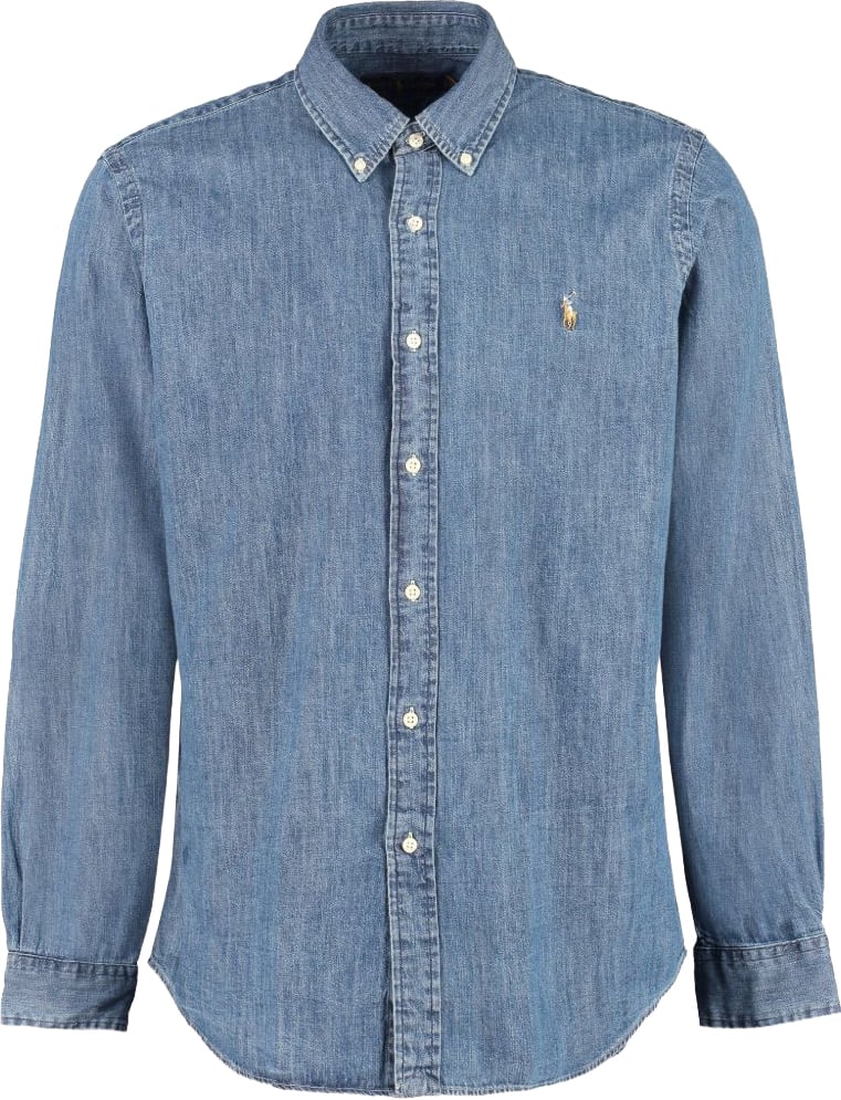 Ralph Lauren Shirts Denim Blauw