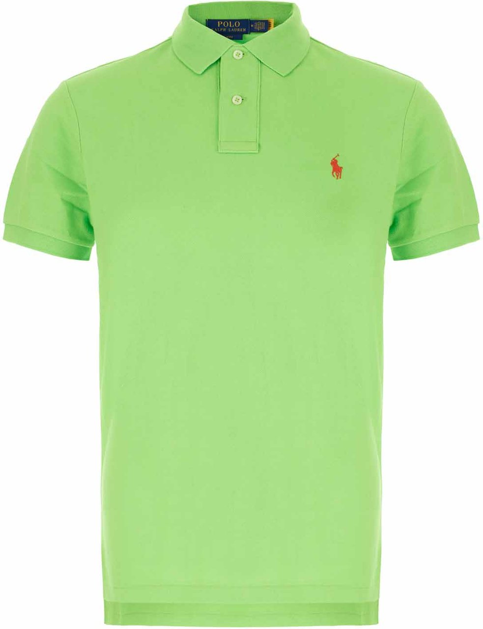 Ralph Lauren Ralph Lauren Fluo green piquet polo shirt Groen