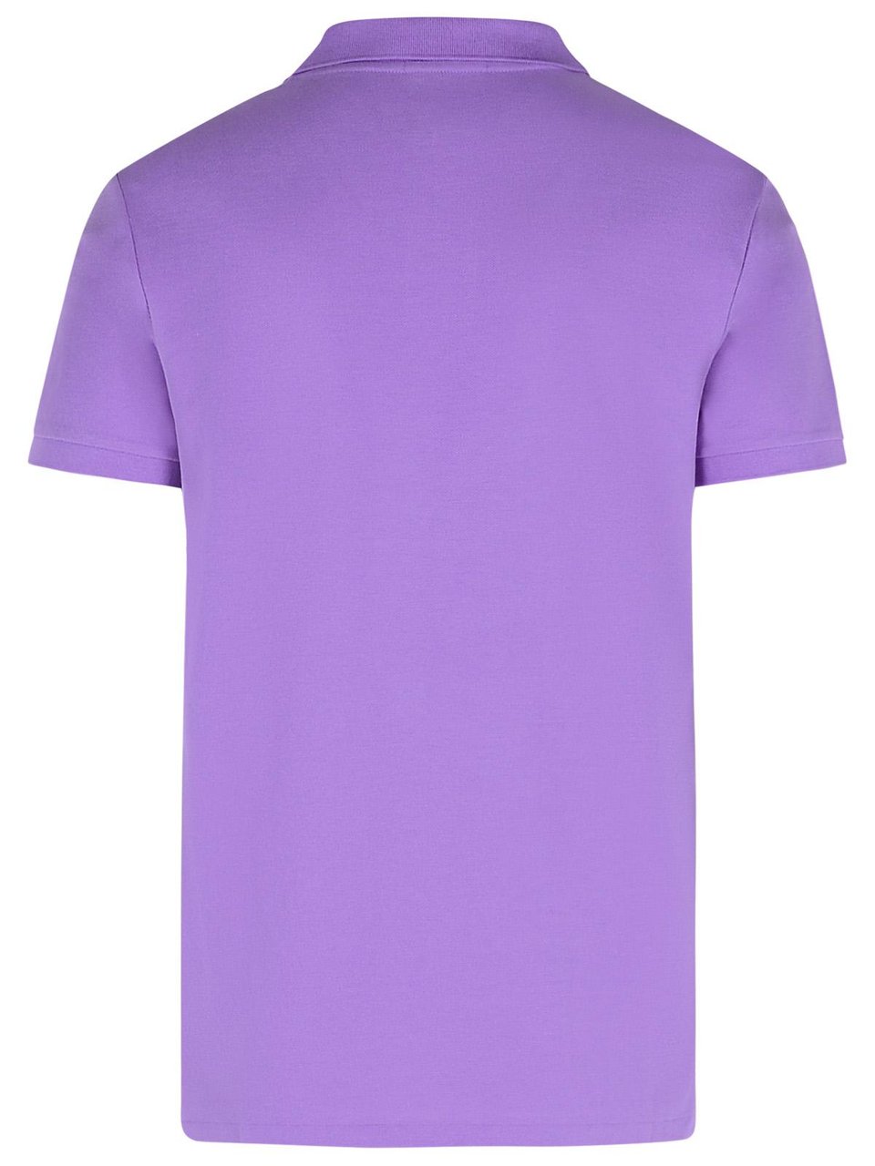 Ralph Lauren Purple Cotton Polo Shirt Paars