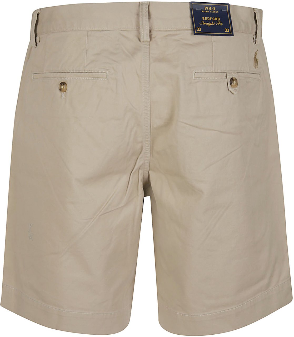 Ralph Lauren Flat Front Short Brown Bruin
