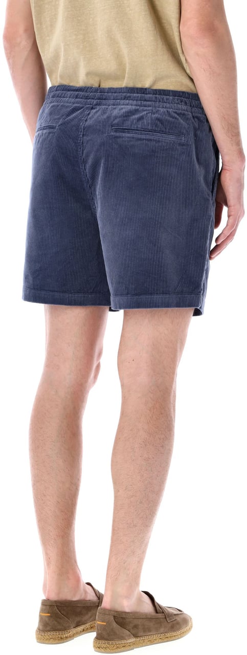 Ralph Lauren Polo Ralph Lauren Korte Broek Blauw Coduroy Classic Fit Prepster Blauw