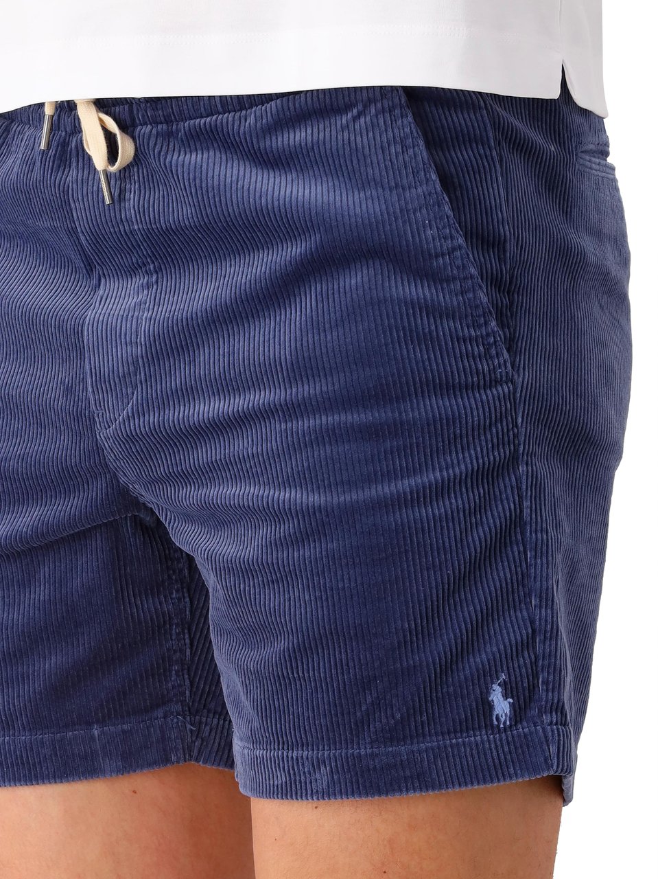 Ralph Lauren Polo Ralph Lauren Korte Broek Blauw Coduroy Classic Fit Prepster Blauw
