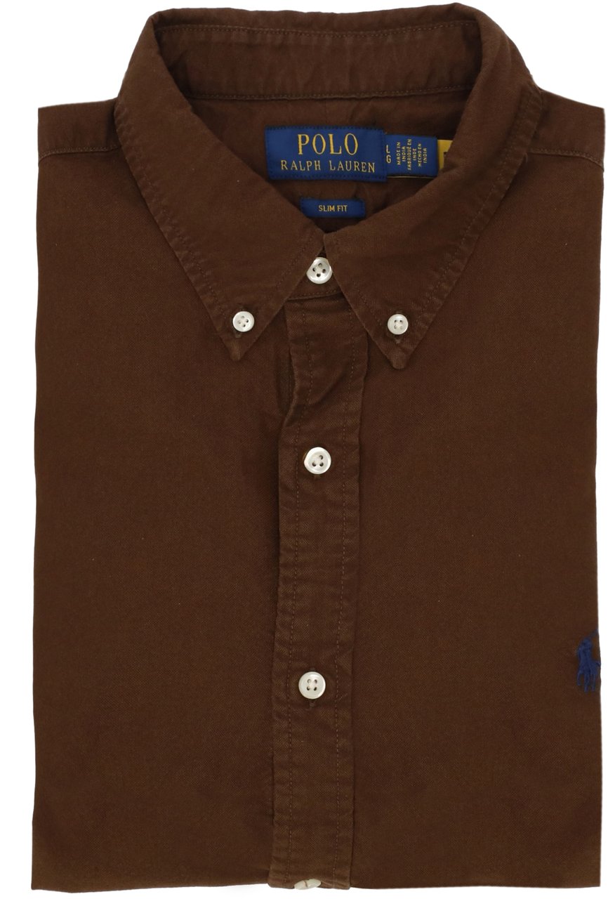 Ralph Lauren Shirts Brown Bruin