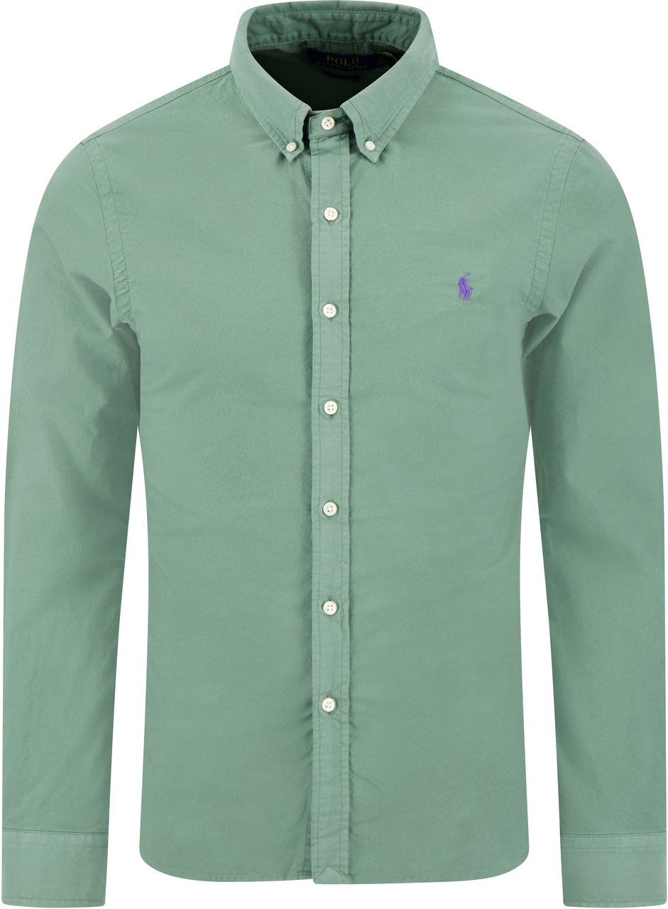 Ralph Lauren Polo   Overhemd Groen Groen