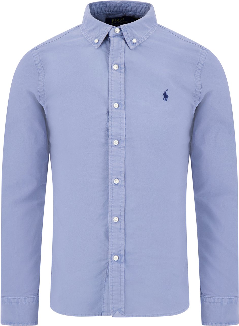 Ralph Lauren Polo Overhemd Blauw Blauw