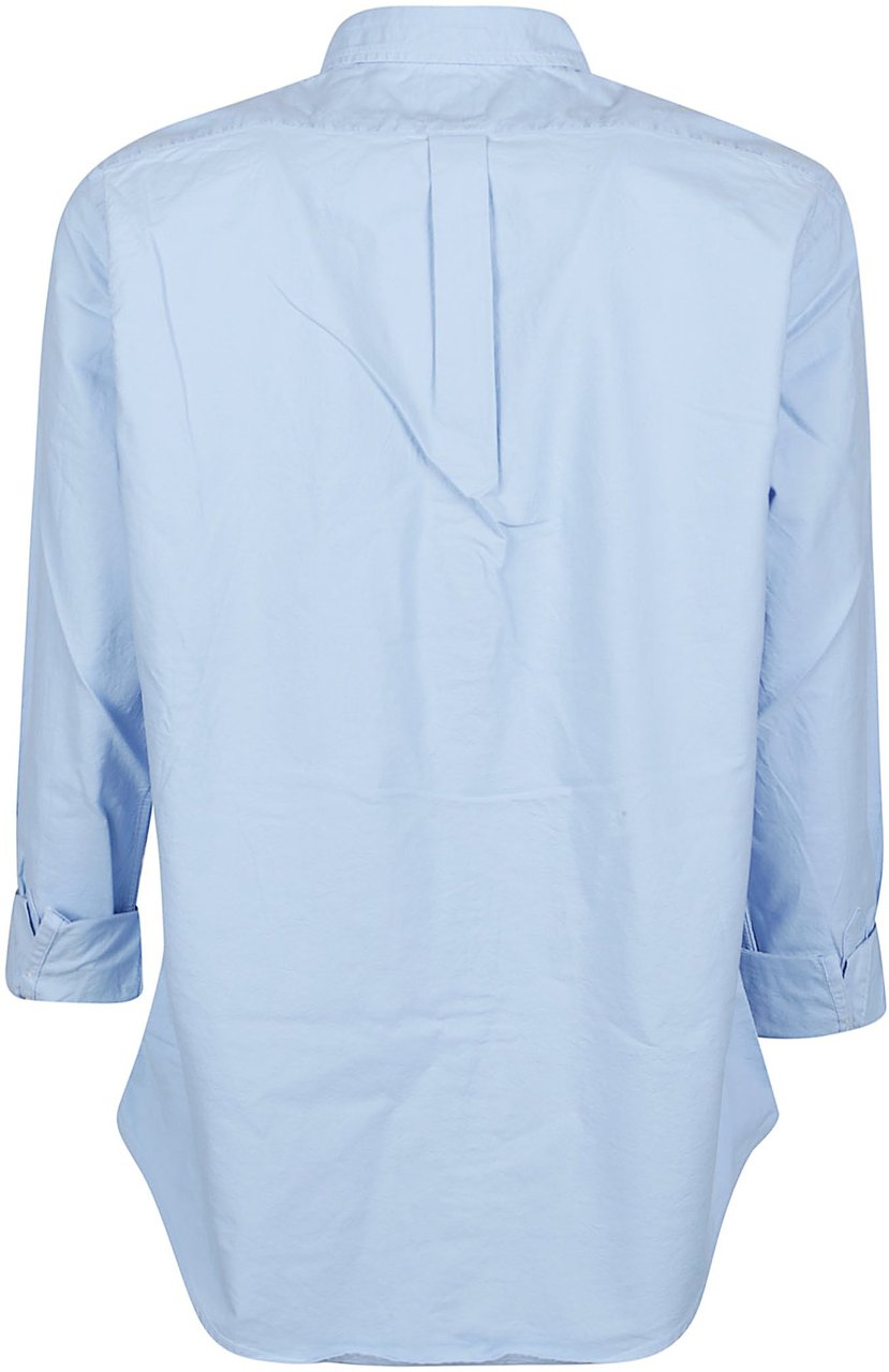 Ralph Lauren Long Sleeve Sport Shirt Blue Blauw