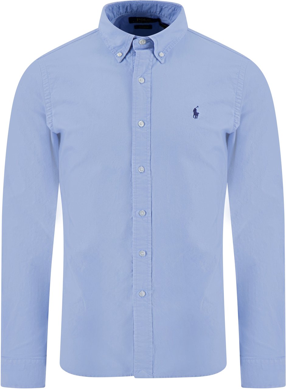 Ralph Lauren Polo   Overhemd Blauw Blauw