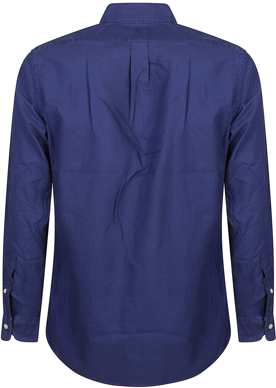 Ralph Lauren Long Sleeve Sport Shirt Blue Blauw