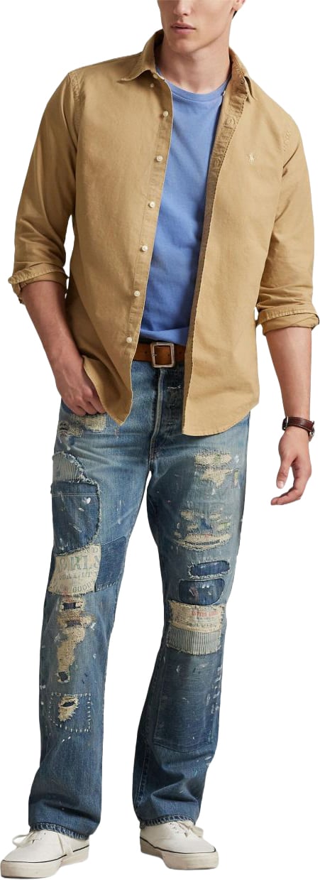 Ralph Lauren Shirts Cafe Tan Beige