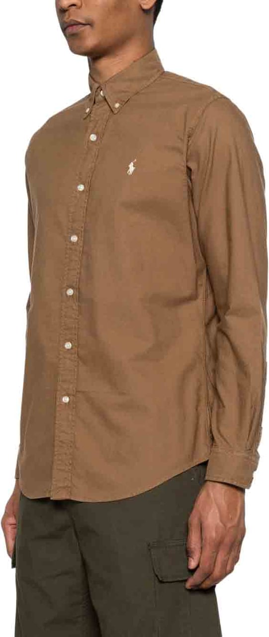 Ralph Lauren Shirts Rl Brown Beige