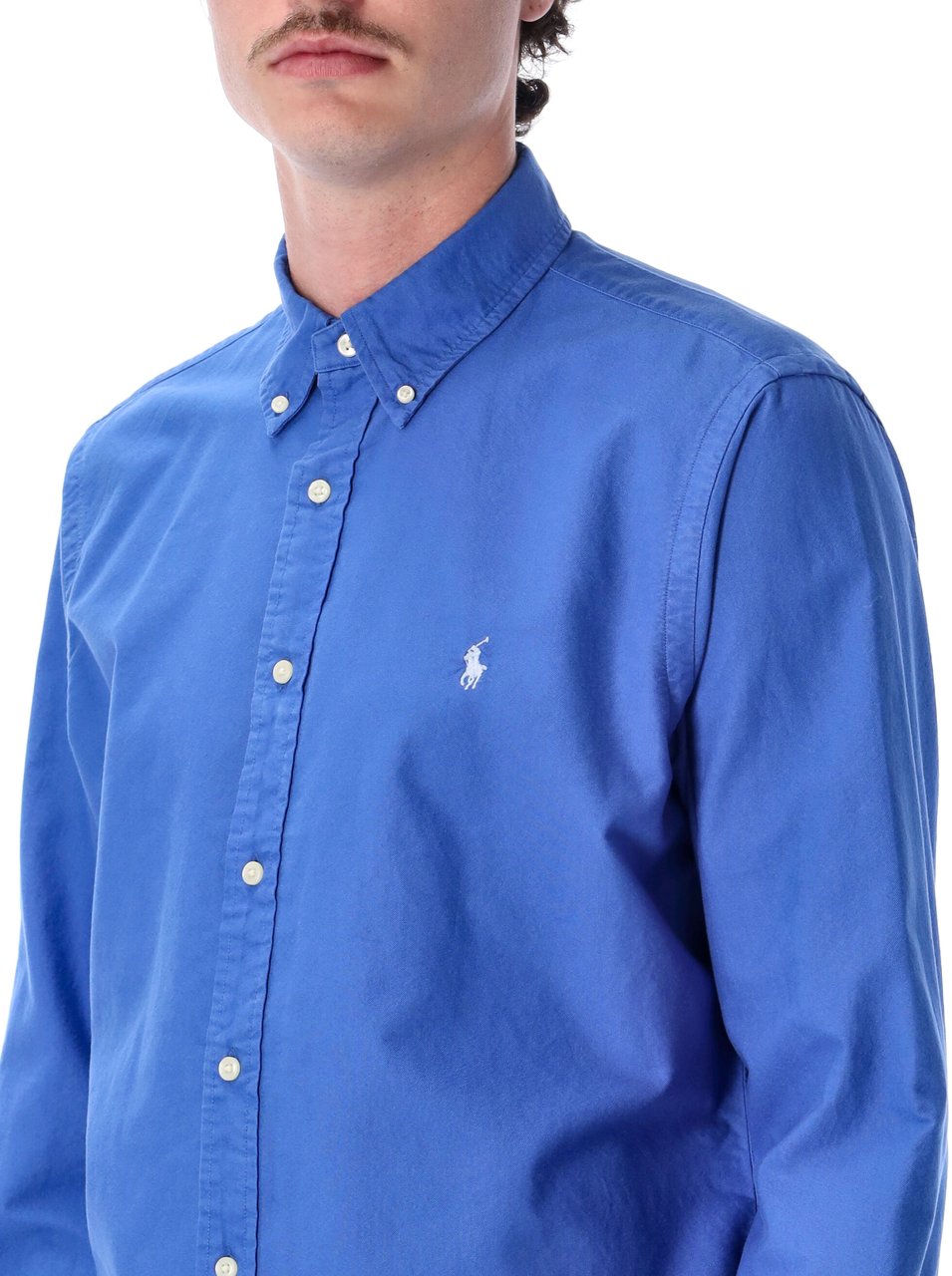 Ralph Lauren Gd Oxford Shirt New Iris Blauw