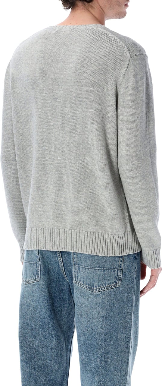 Ralph Lauren Crewneck Sweater Andover Grey Grijs