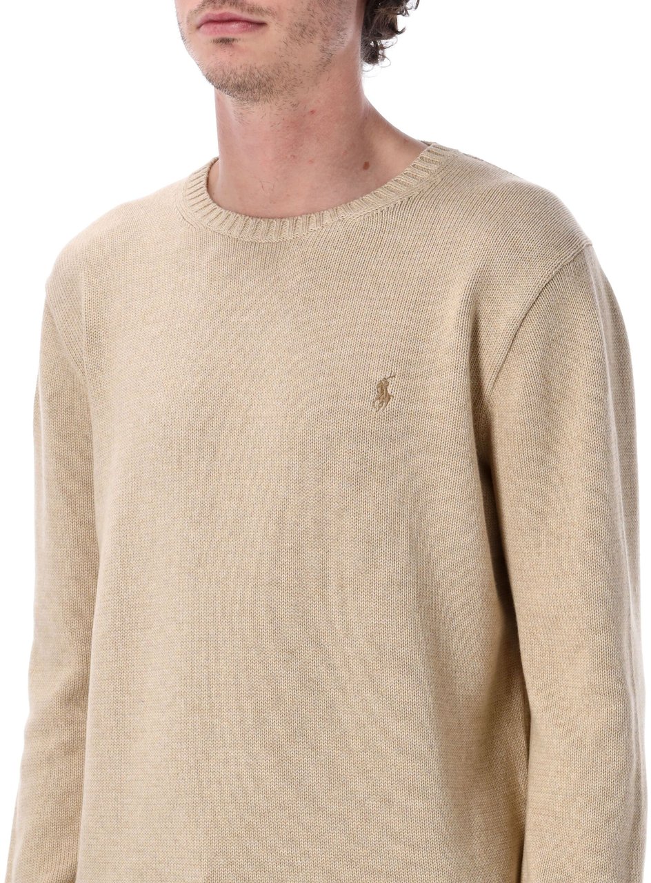 Ralph Lauren Crewneck Sweater Dune Beige