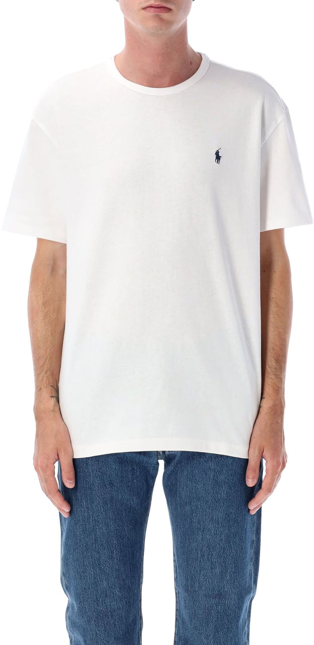 Ralph Lauren Heavy Weight Classic Fit Tee Bianco Wit