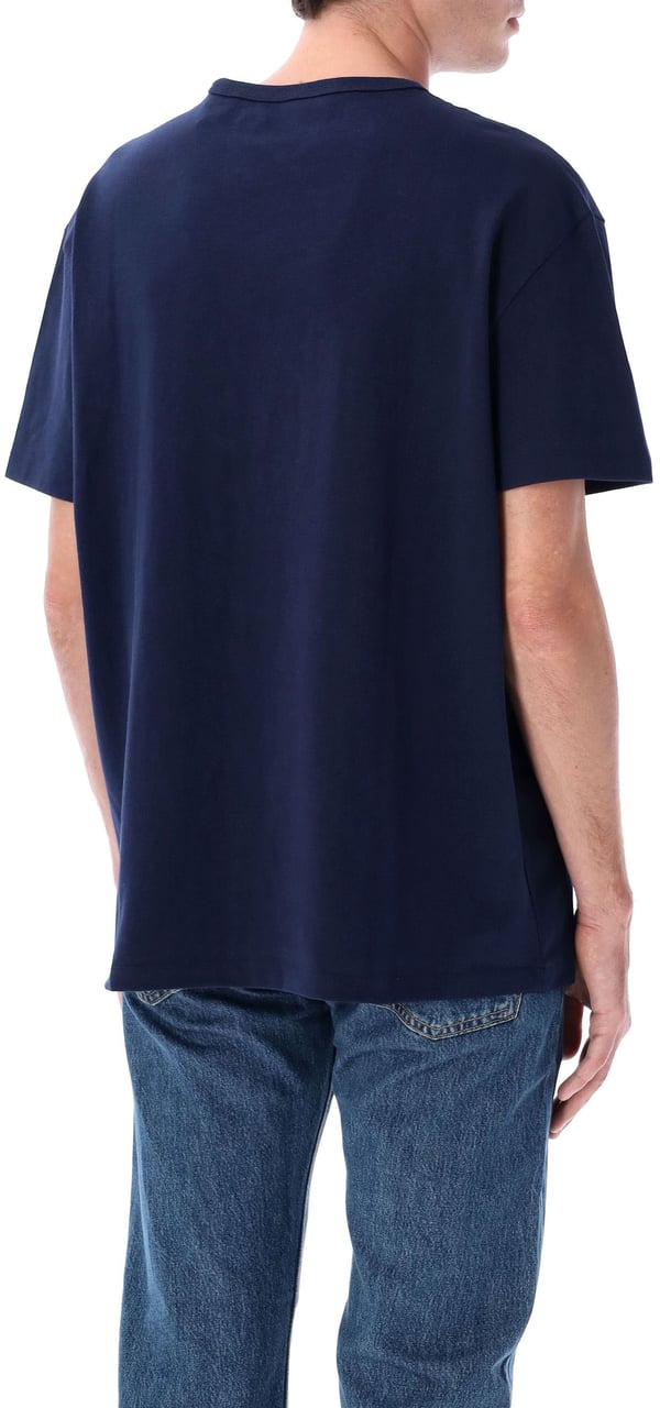 Ralph Lauren Heavy Weight Classic Fit Tee Newport Navy Blauw