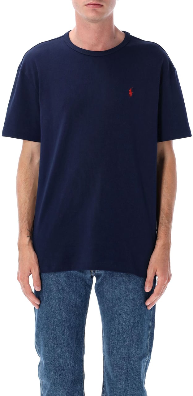 Ralph Lauren Heavy Weight Classic Fit Tee Newport Navy Blauw