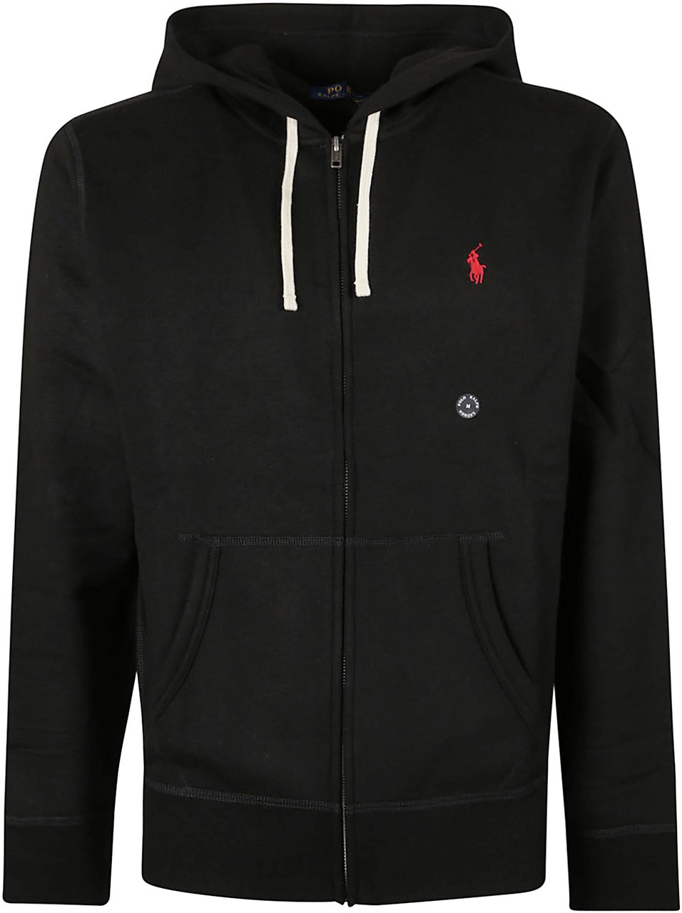 Ralph Lauren Full Zip Sweatshirt Black Zwart