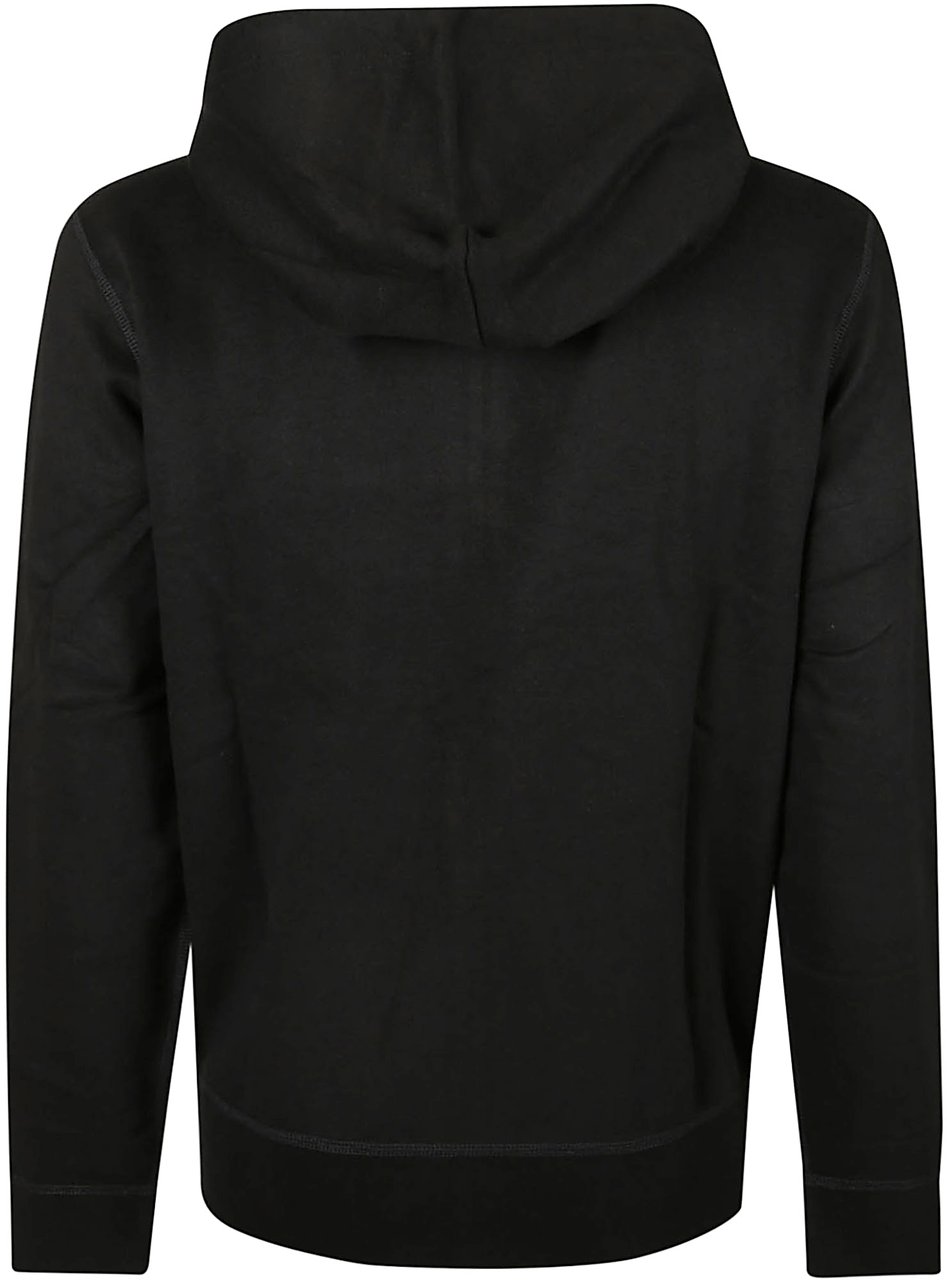 Ralph Lauren Full Zip Sweatshirt Black Zwart