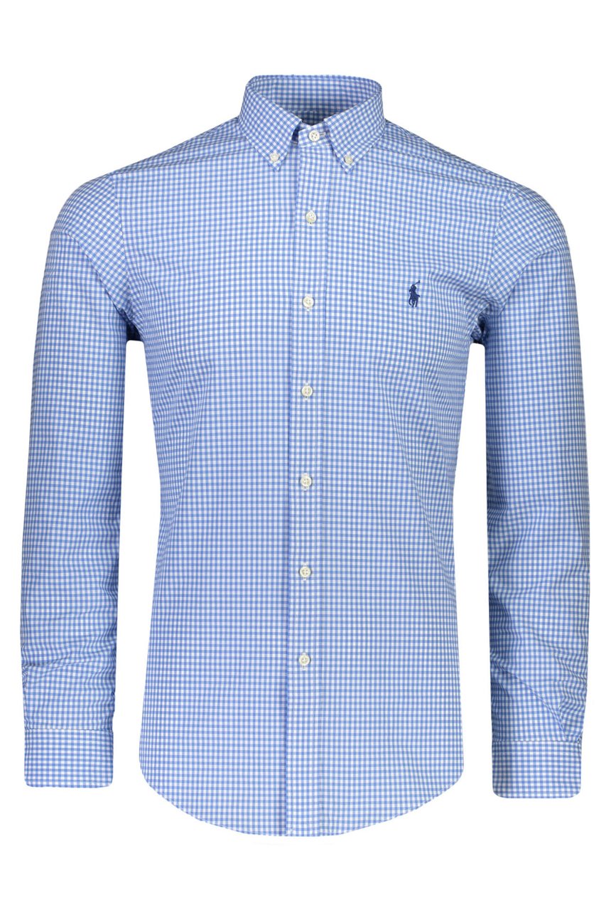 Ralph Lauren Polo   Overhemd Blauw Blauw