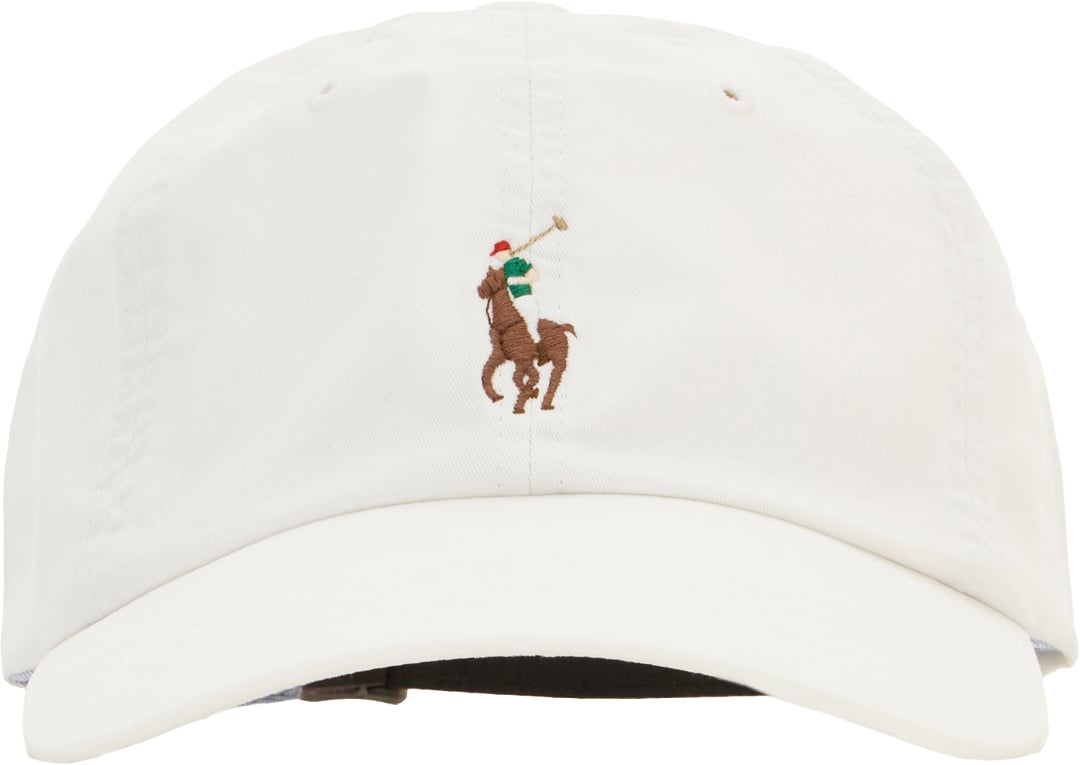 Ralph Lauren Ralph Lauren White stretch cotton baseball cap Wit