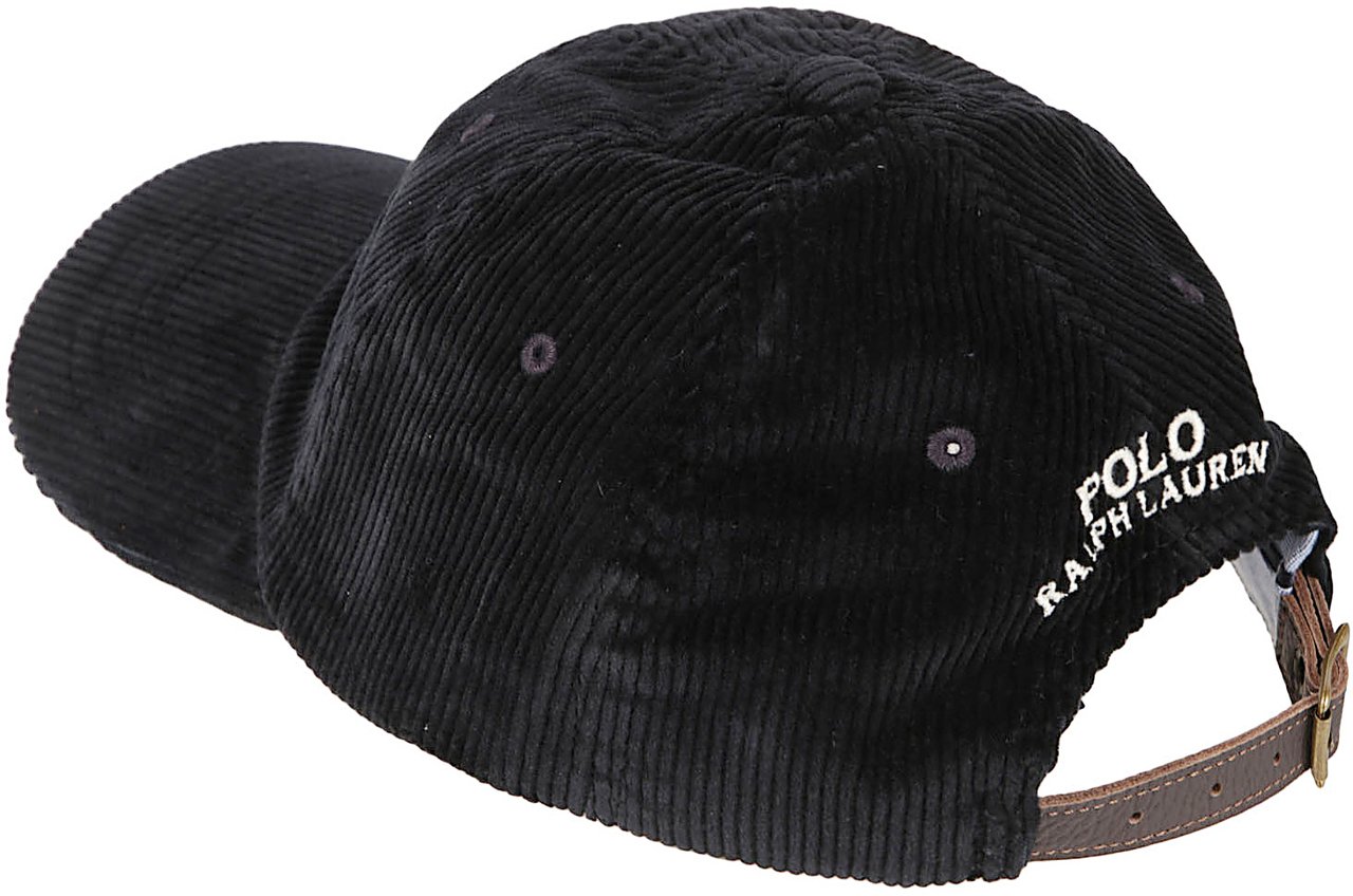 Ralph Lauren Baseball Cap Black Zwart