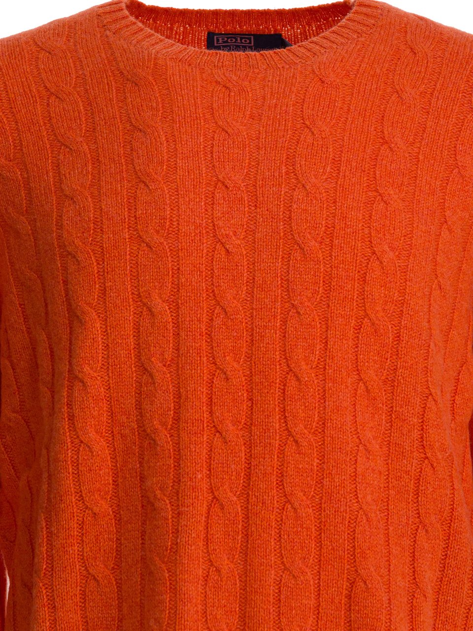 Ralph Lauren Cashmere sweater Oranje