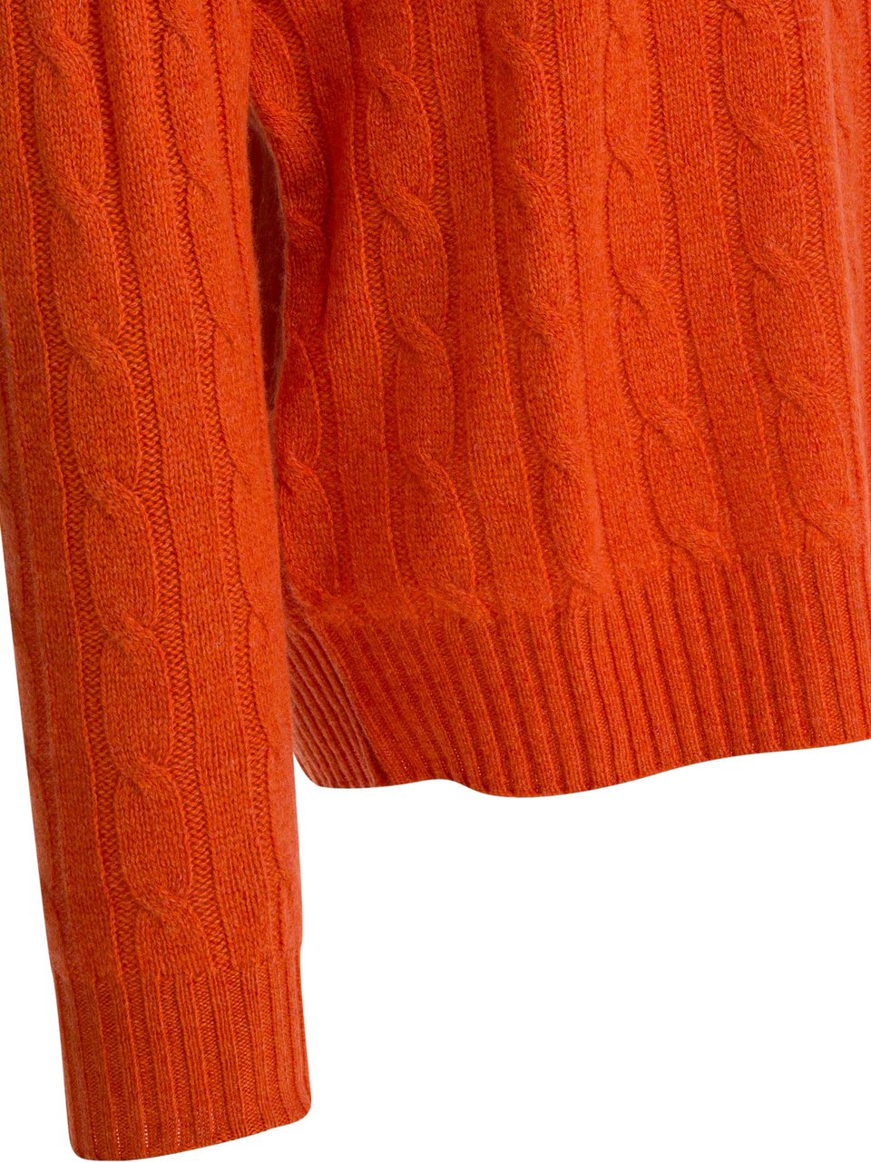 Ralph Lauren Cashmere sweater Oranje
