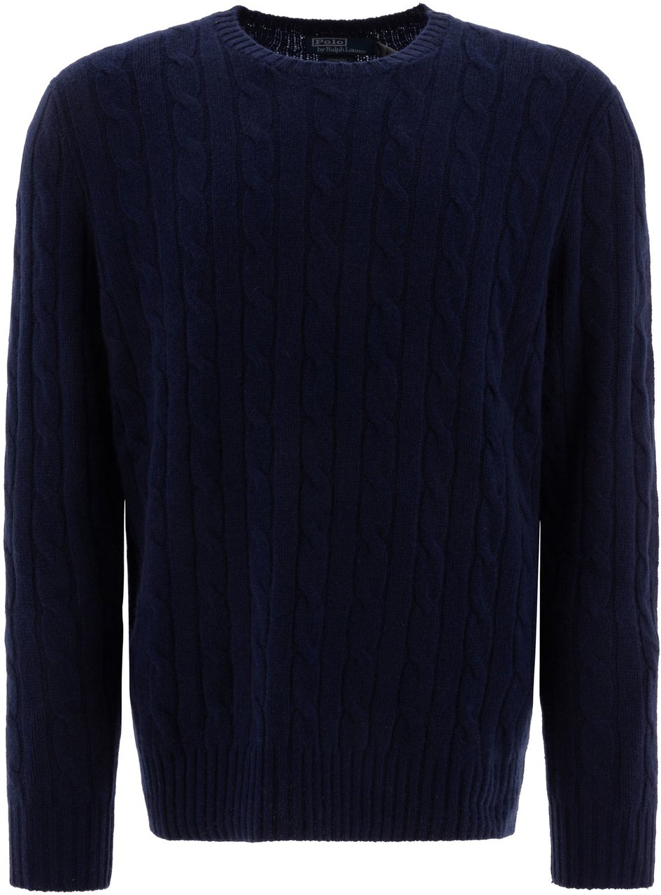 Ralph Lauren Cashmere sweater Blauw