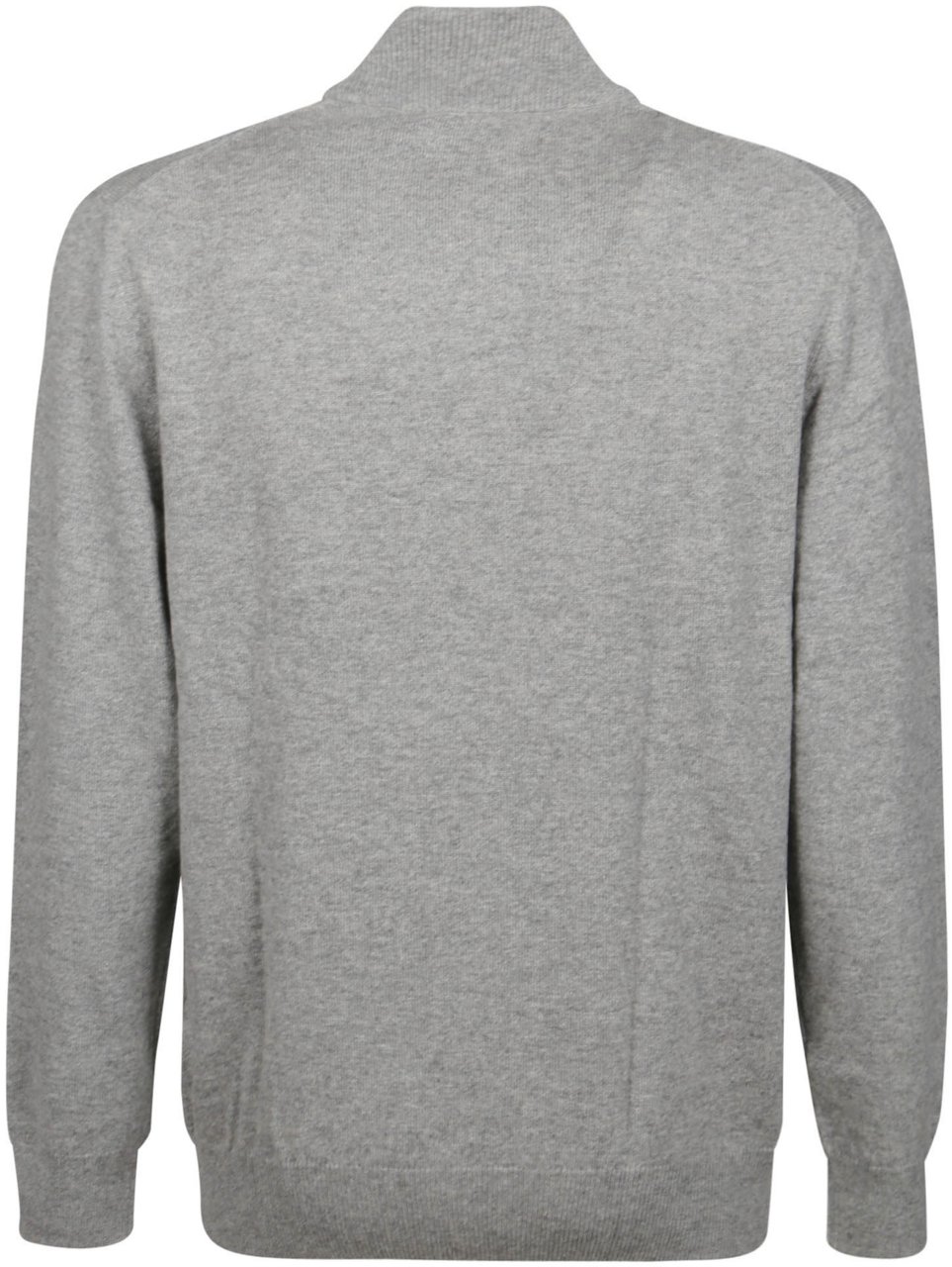 Ralph Lauren Half Zip Sweater Grey Grijs