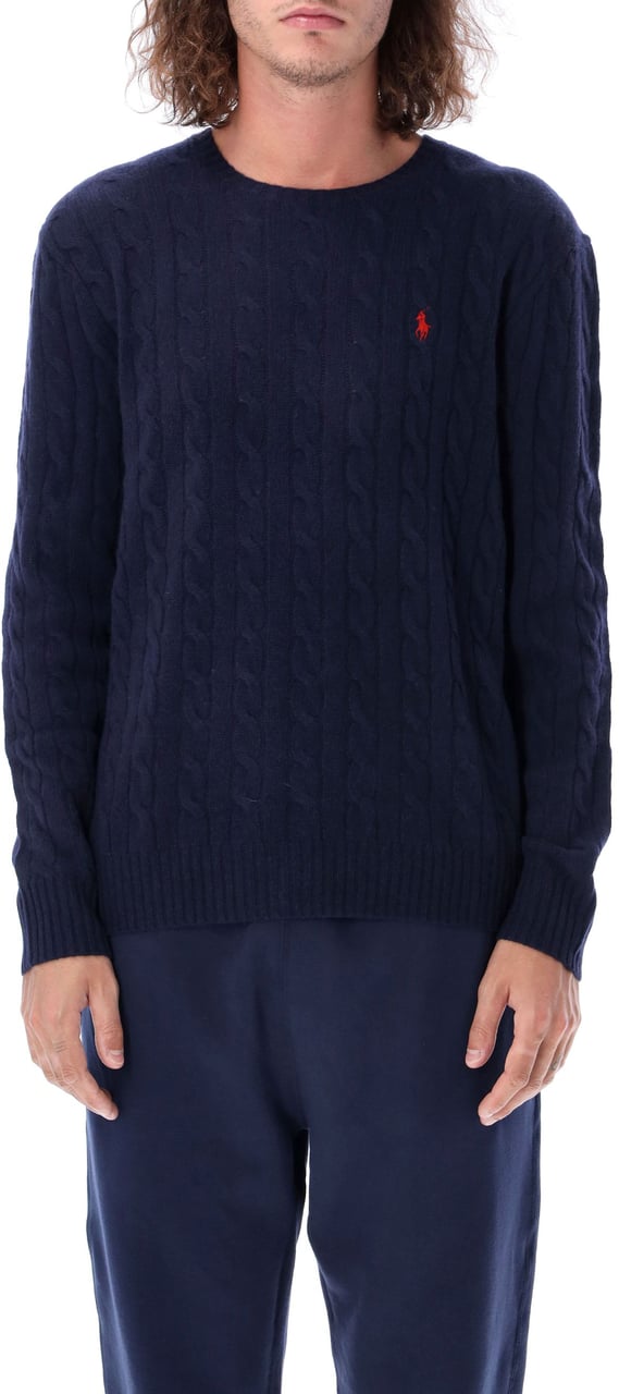 Ralph Lauren Cable Knit Sweater Hunter Navy Navy