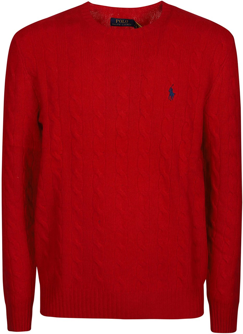 Ralph Lauren Sweater Red Rood