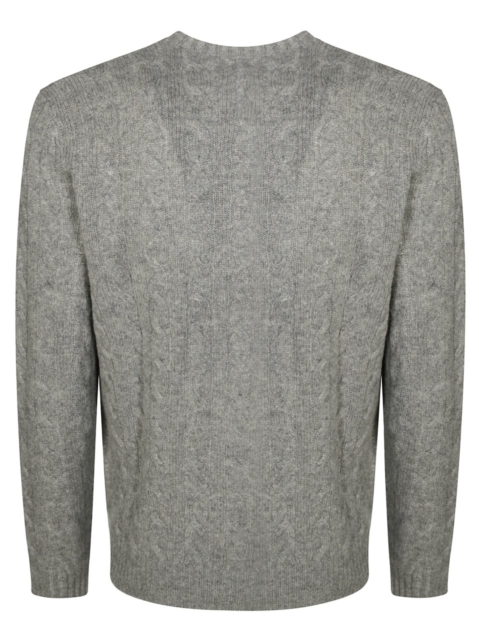 Ralph Lauren Cable Knit Men's Sweater Grijs