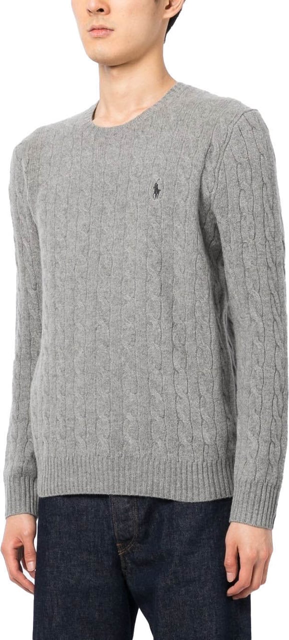 Ralph Lauren Sweaters Fawn Grey Lichtgrijs