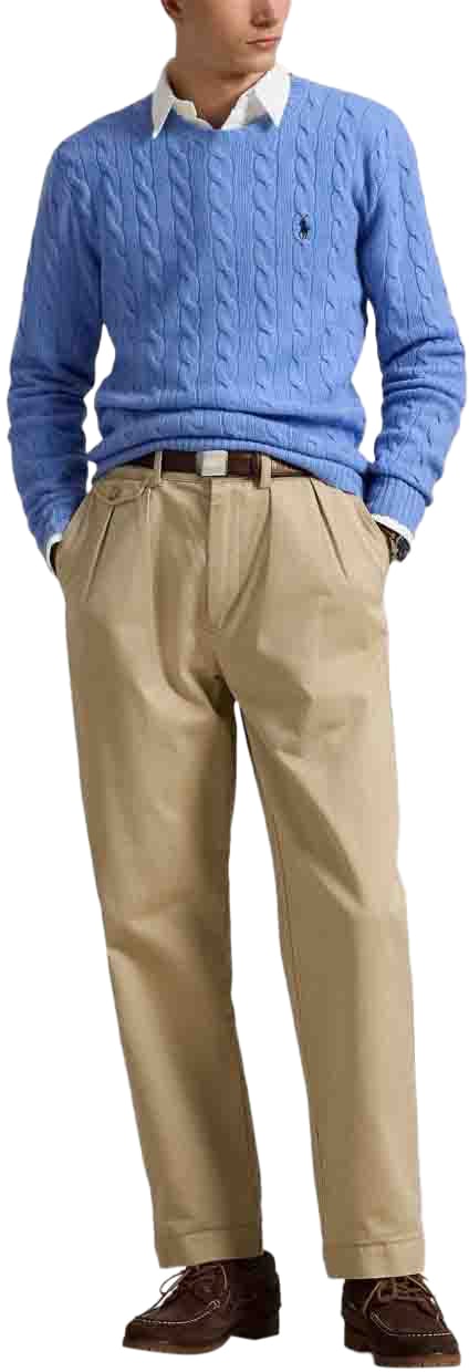 Ralph Lauren Sweaters Clear Blue Blauw