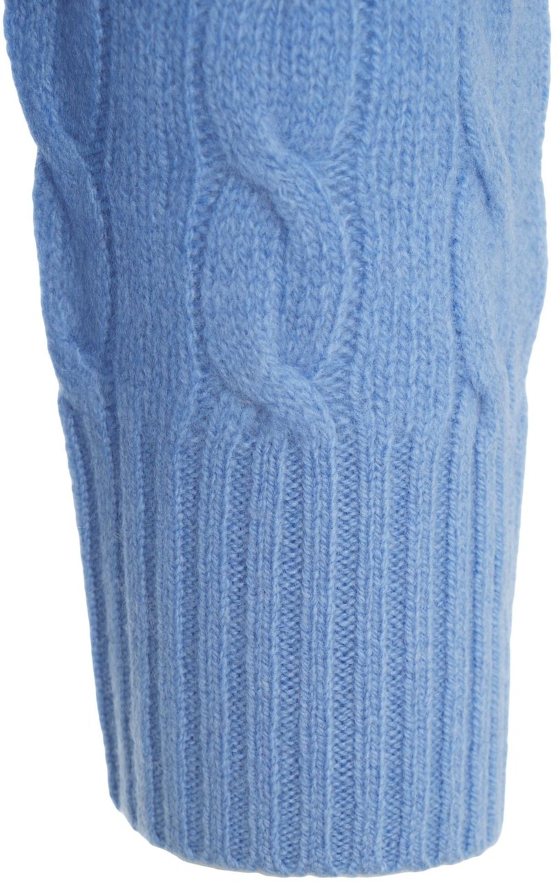 Ralph Lauren Sweater with logo embroidery Blauw