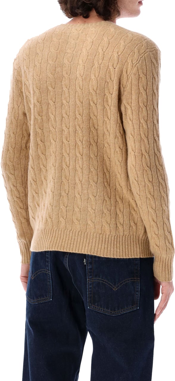 Ralph Lauren Cable knit sweater Bruin