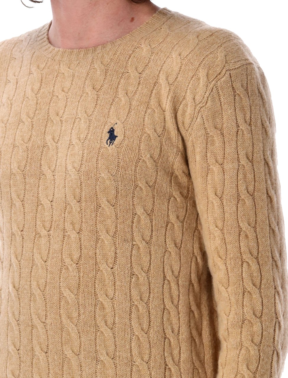 Ralph Lauren Cable knit sweater Bruin