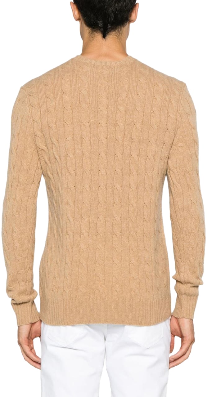 Ralph Lauren Cable knit sweater Bruin
