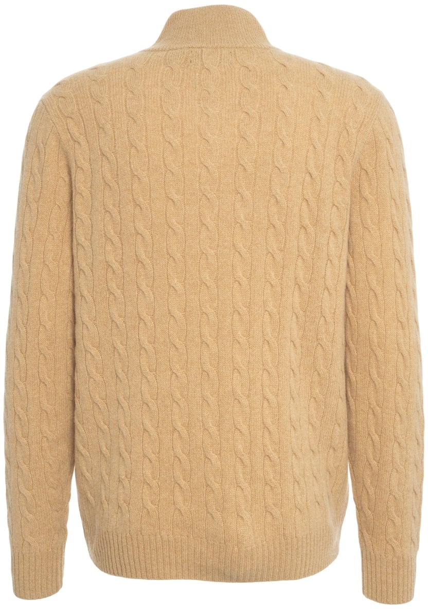 Ralph Lauren Wool sweater with logo Beige