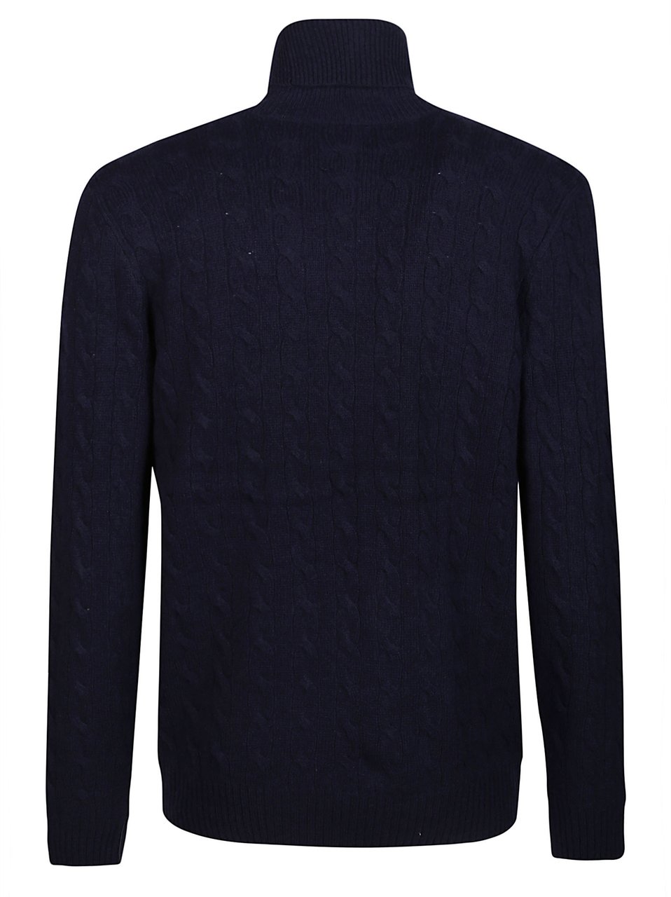 Ralph Lauren Turtle Neck Sweater Blue Blauw