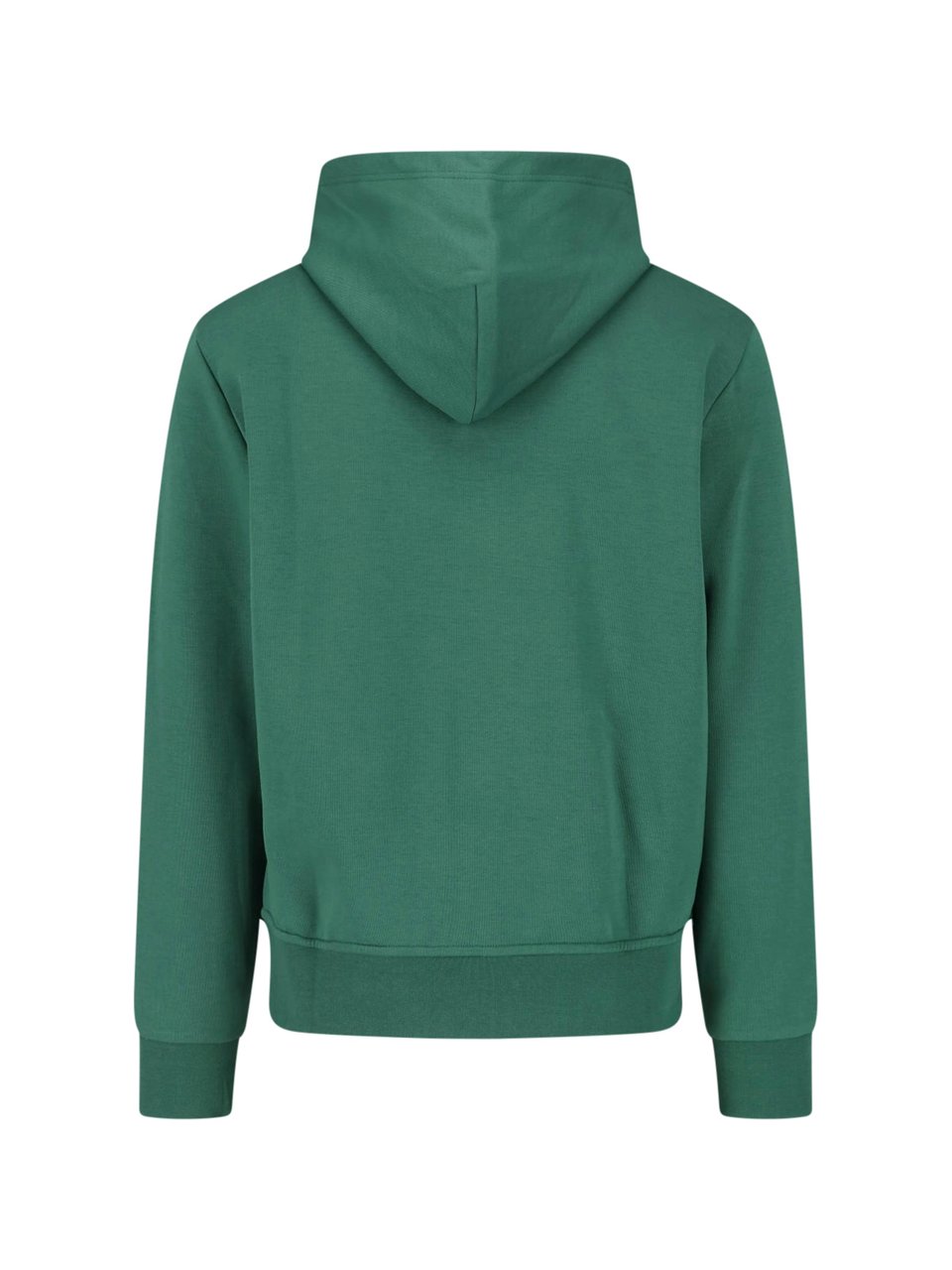 Ralph Lauren Zip-Up Hoodie Sweater in Muted Green Groen