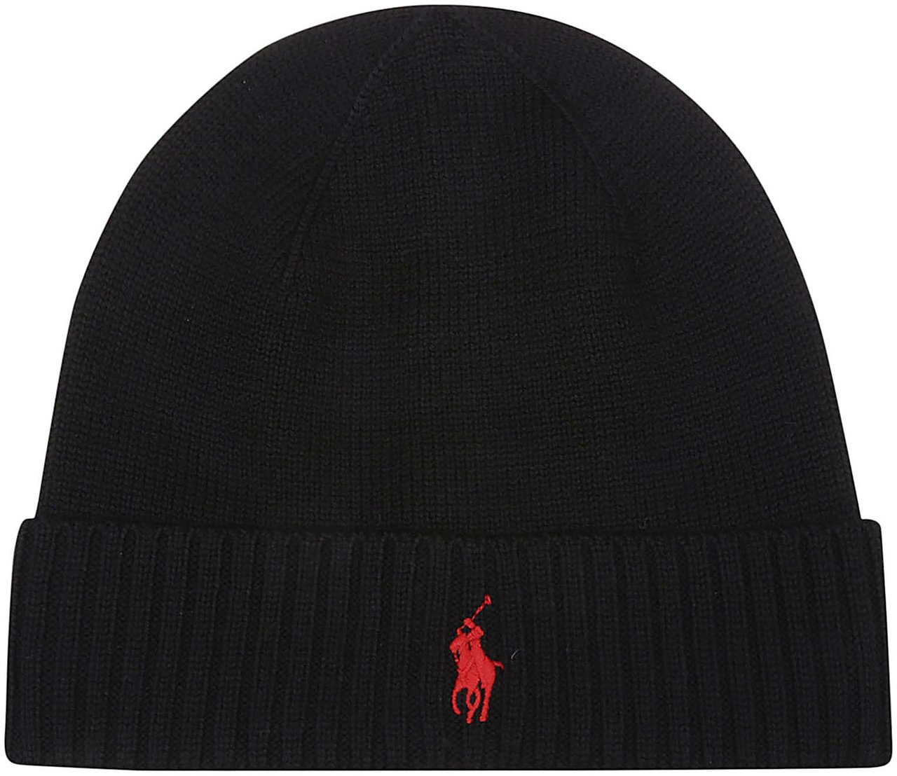 Ralph Lauren Cold Weather Beanie Black Zwart