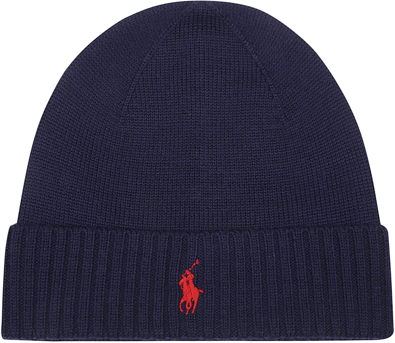 Ralph Lauren Cold Weather Beanie Blue Blauw