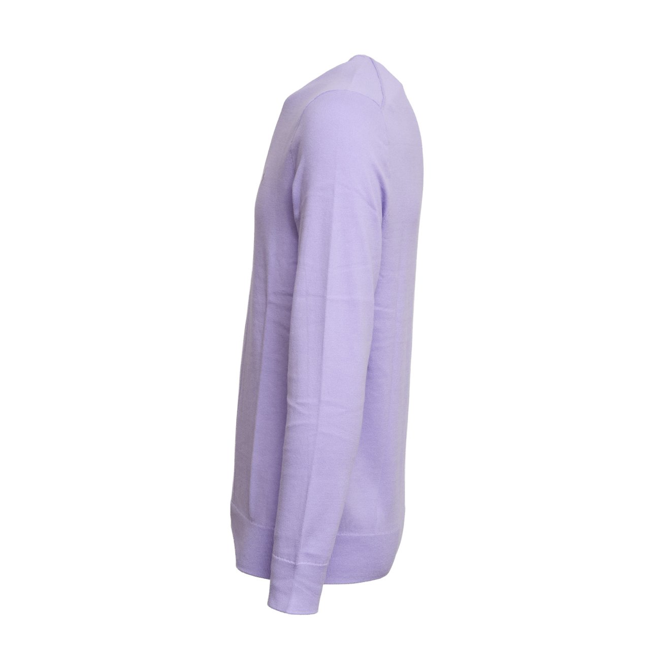 Ralph Lauren Slim Fit Cotton Crewneck Regular Sweater Paars