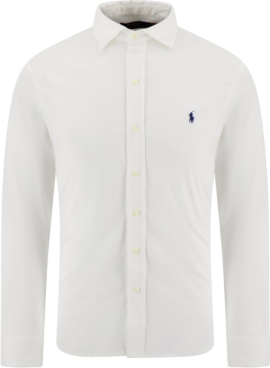 Ralph Lauren Polo Overhemd Wit Wit