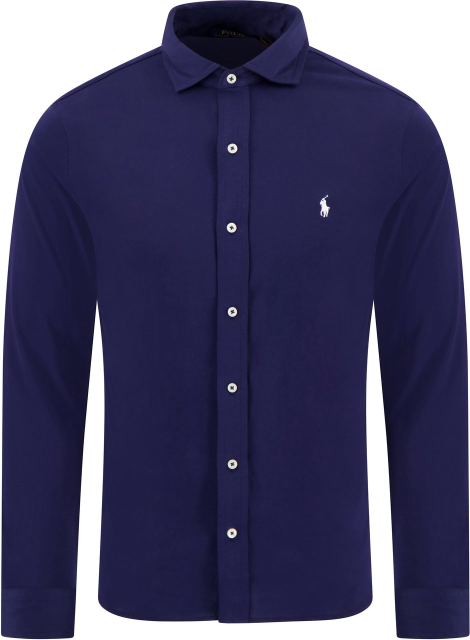 Ralph Lauren Polo   Overhemd Blauw Blauw