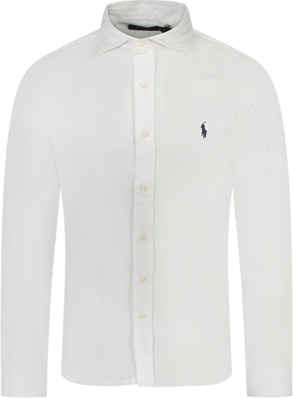 Ralph Lauren Polo   Overhemd Wit Wit