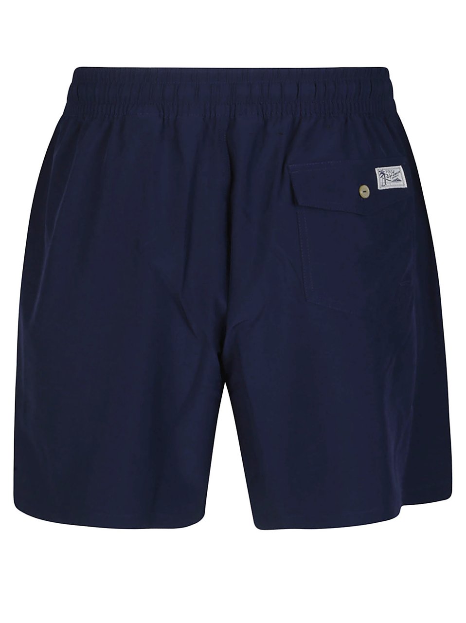 Ralph Lauren Traveler Mid Swim Trunk Blue Blauw