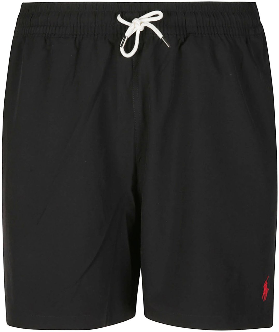 Ralph Lauren Traveler Mid Swim Trunk Black Zwart