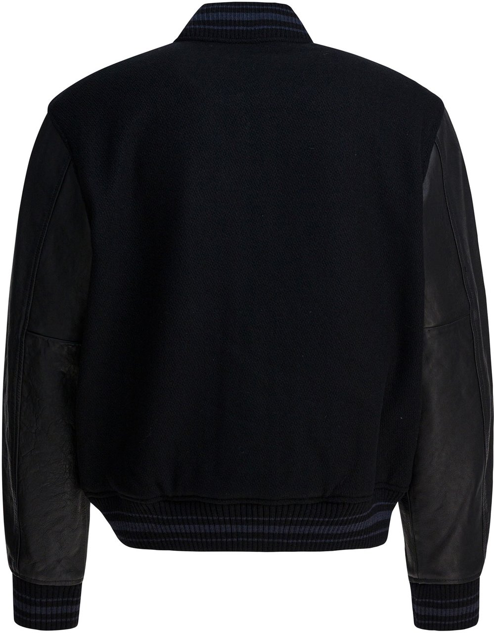 Ralph Lauren "Letterman" Bomber jacket Zwart